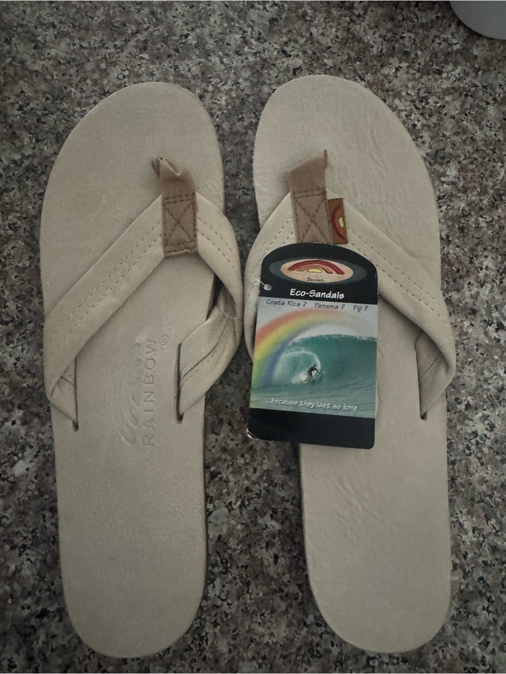 Rainbow Eco-Sandal Flip Flops